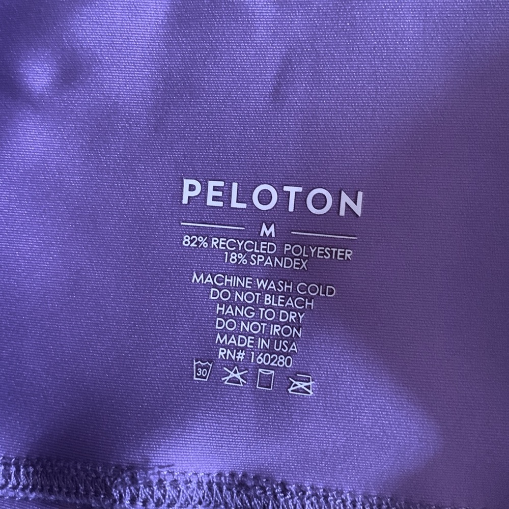 NWOT Peloton Purple Mauve leggings - Picture 6 of 7
